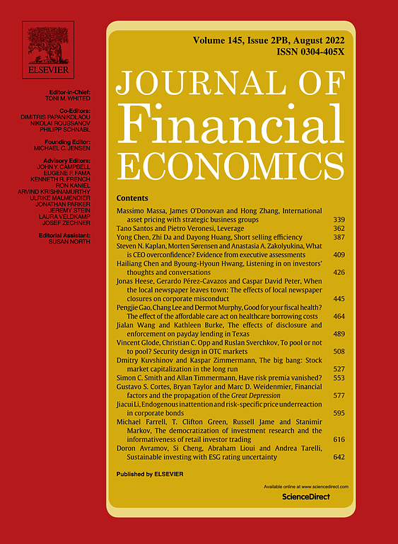 journal of financial economics